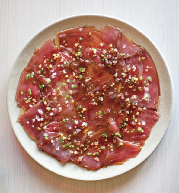 tiradito de atún