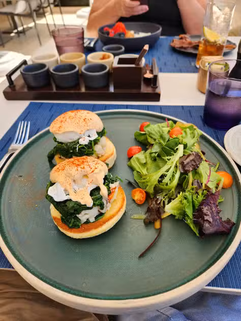 Huevos benedictos