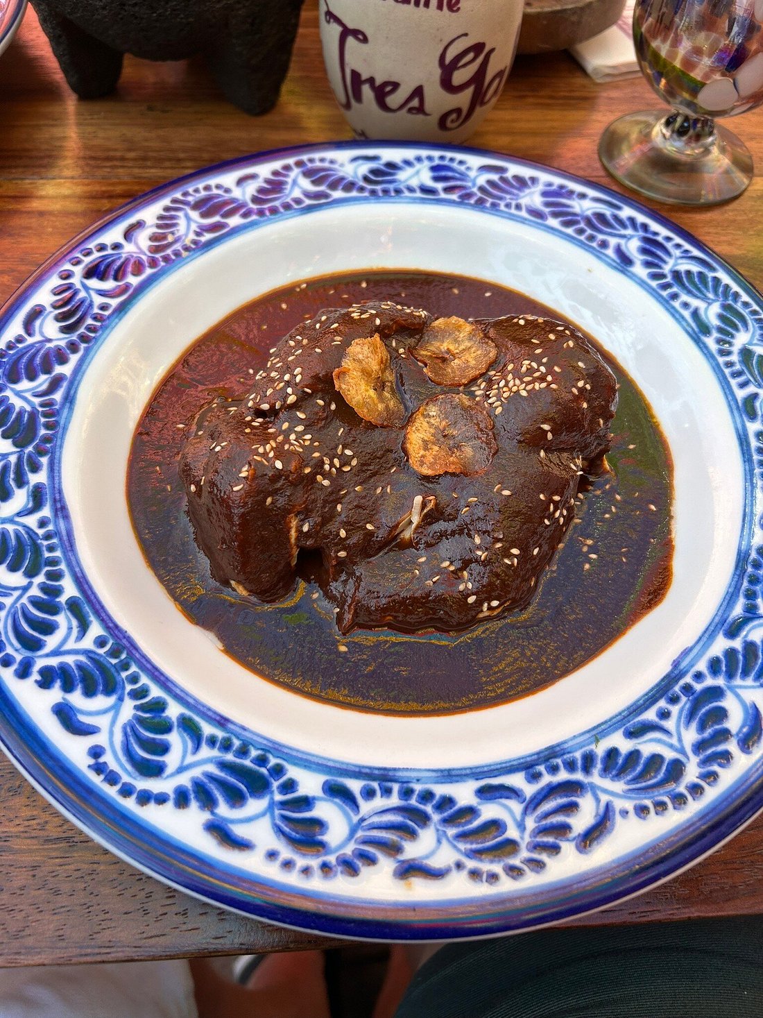 Pollo con mole