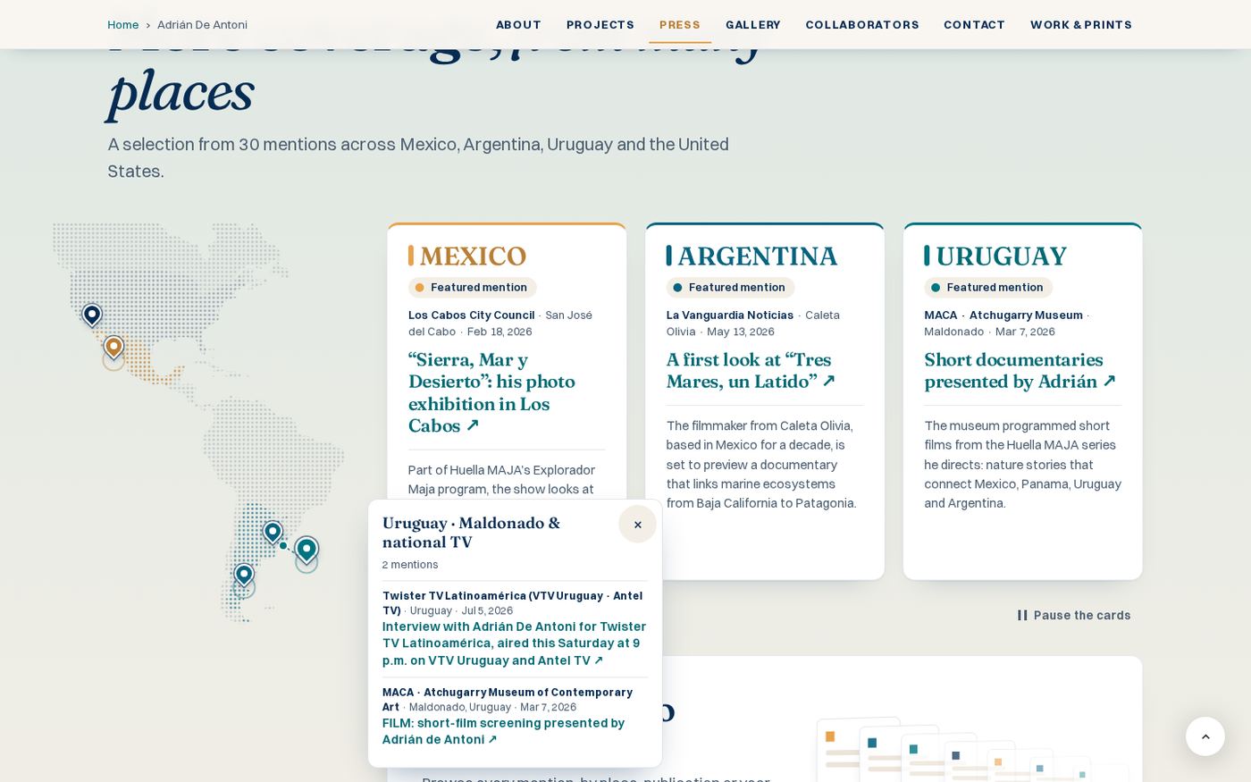 Punto de Uruguay abierto en PC