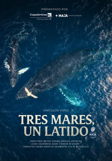 Póster de Tres Mares, un Latido