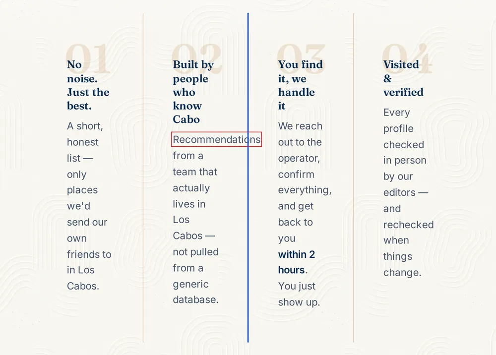En iPad vertical, «Why plan» se rompe y la búsqueda queda colgando