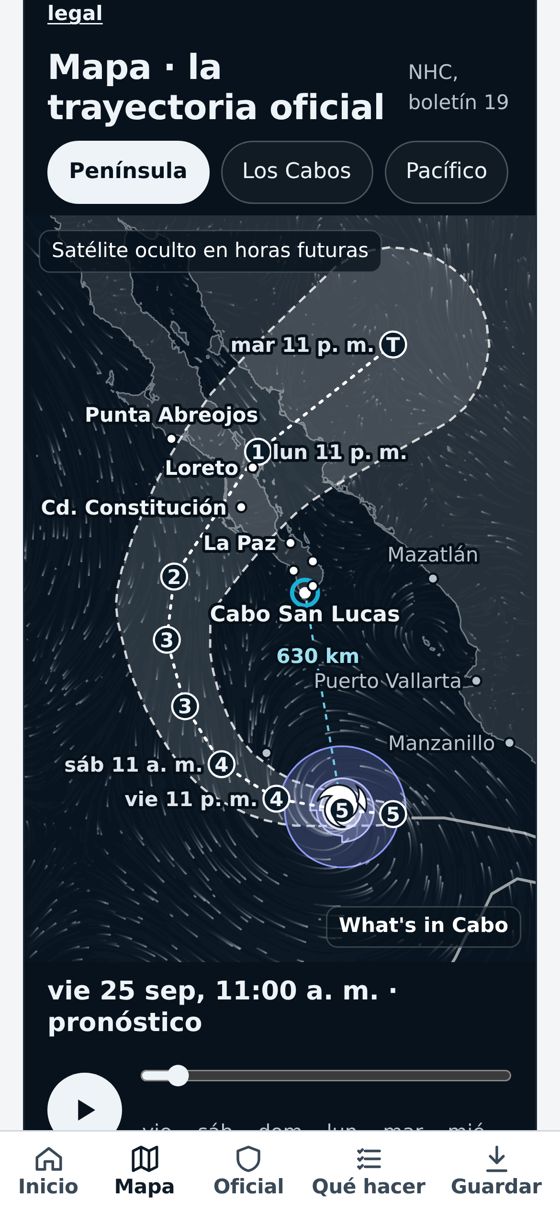 Vista previa de la fase 4: el remolino de viento, encendido a mano
