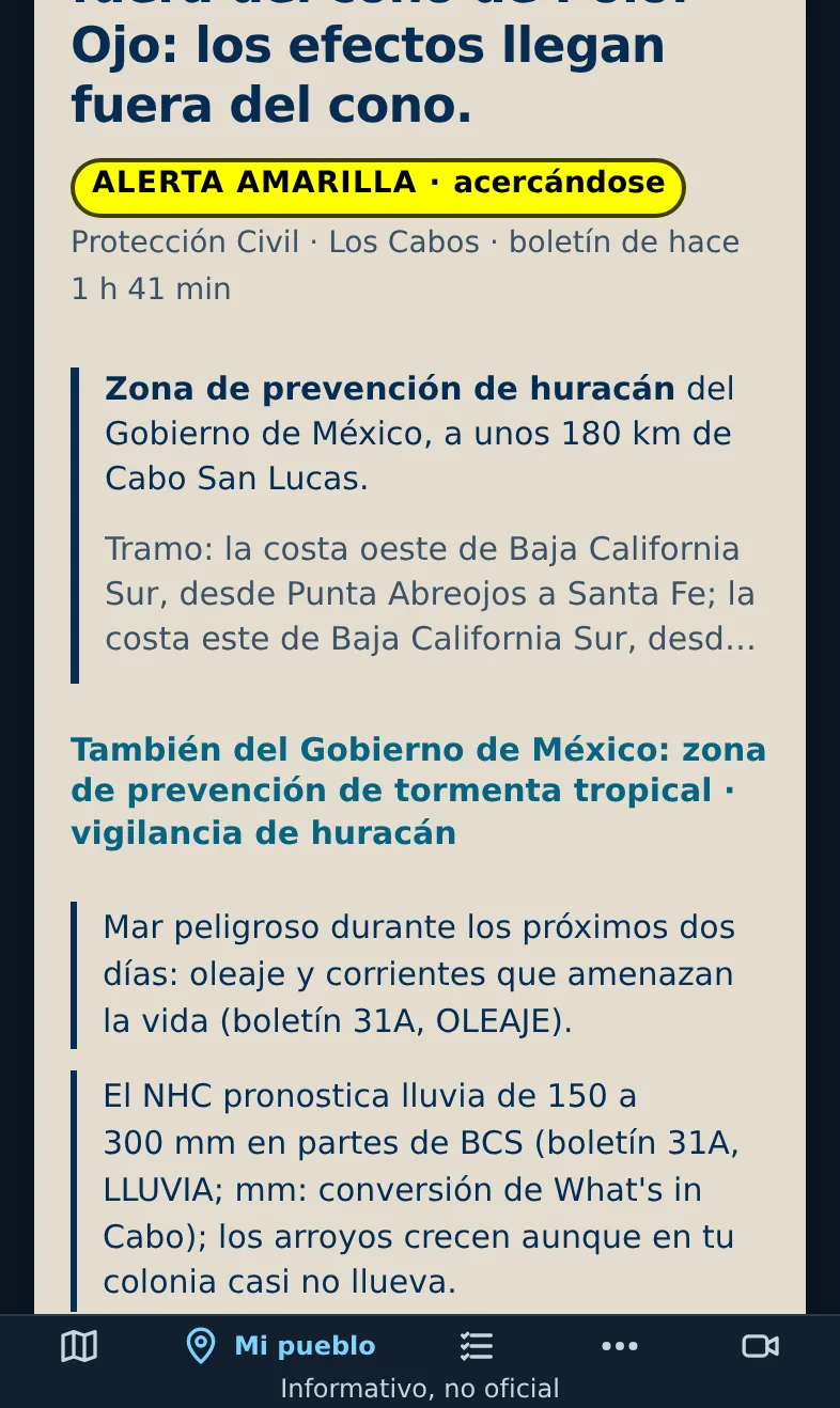 Vigilancias del Gobierno de México, completas