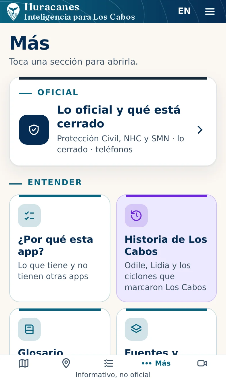 Más