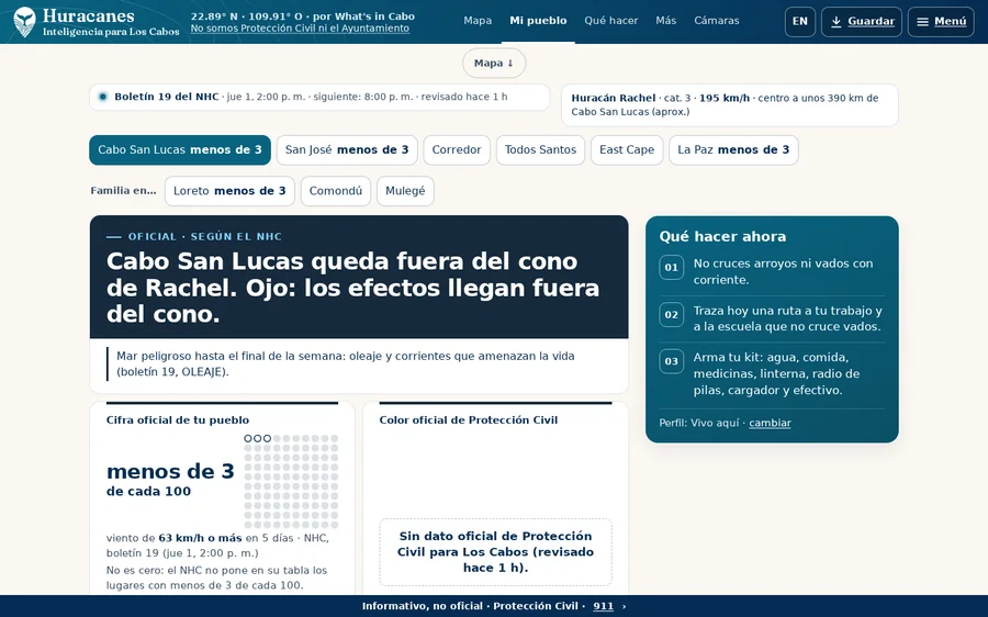 Mi pueblo en claro