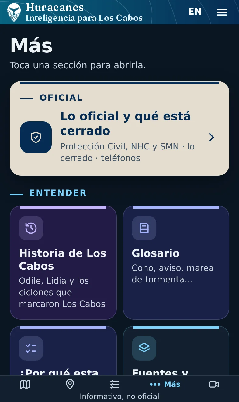 Más