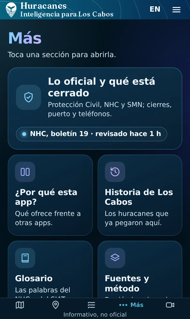 Más