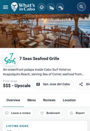 Captura 7 Seas Seafood Grille movil