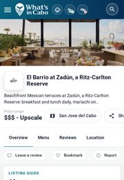 Captura El Barrio at Zadún, a Ritz-Carlton Reserve movil