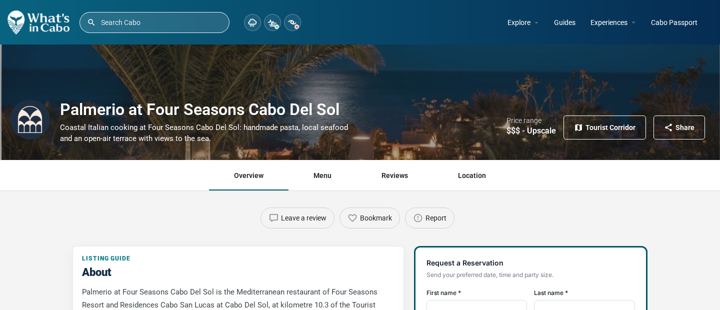 Captura Palmerio at Four Seasons Cabo Del Sol pc