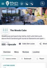 Captura The Woods Cabo movil
