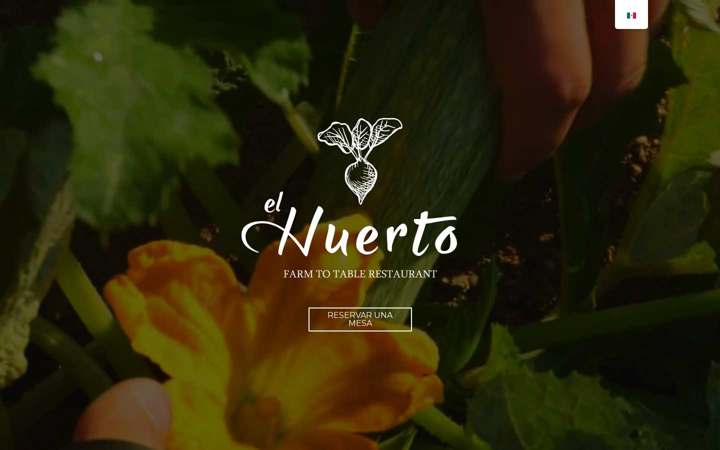 Portada de El Huerto Farm to Table