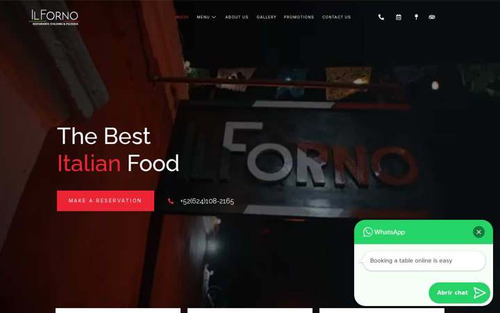 Portada de Il Forno