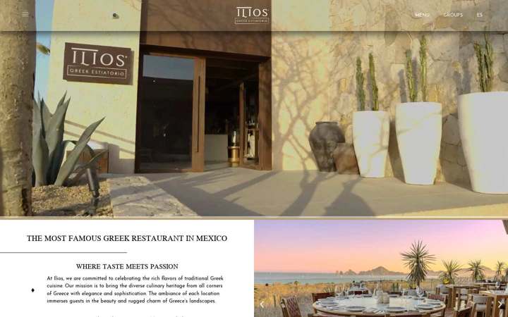 Portada de Ilios Greek Estiatorio
