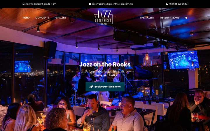 Portada de Jazz on the Rocks at Sunset Point