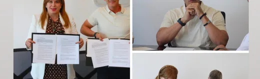 Facebook post by the Baja California Sur Ministry of Tourism and Economy about the agreement signed with Adrián