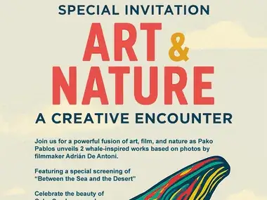 Invitation to Art & Nature, a creative encounter, at Pako Pablos Studios, Jun 1, 2025