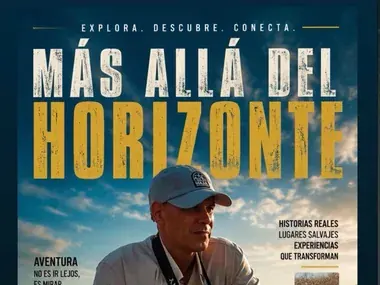 Cover “Más allá del horizonte” with Adrián De Antoni and his camera