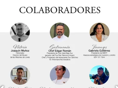 Contributors page of the magazine, with Adrián De Antoni in the nature section