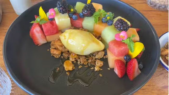 Plato de fruta