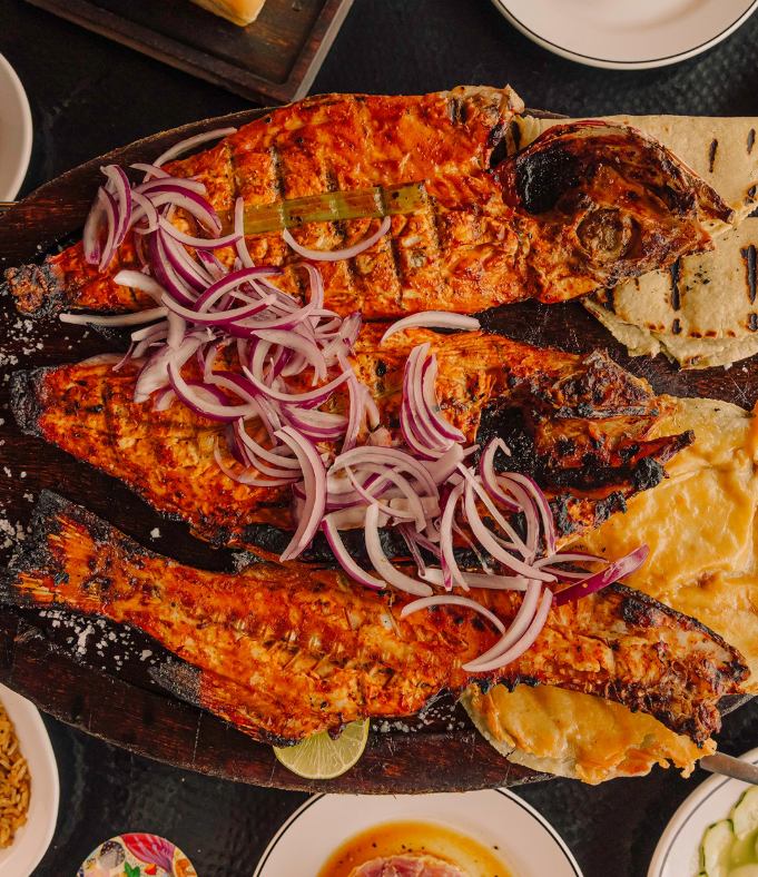 Pescado zarandeado