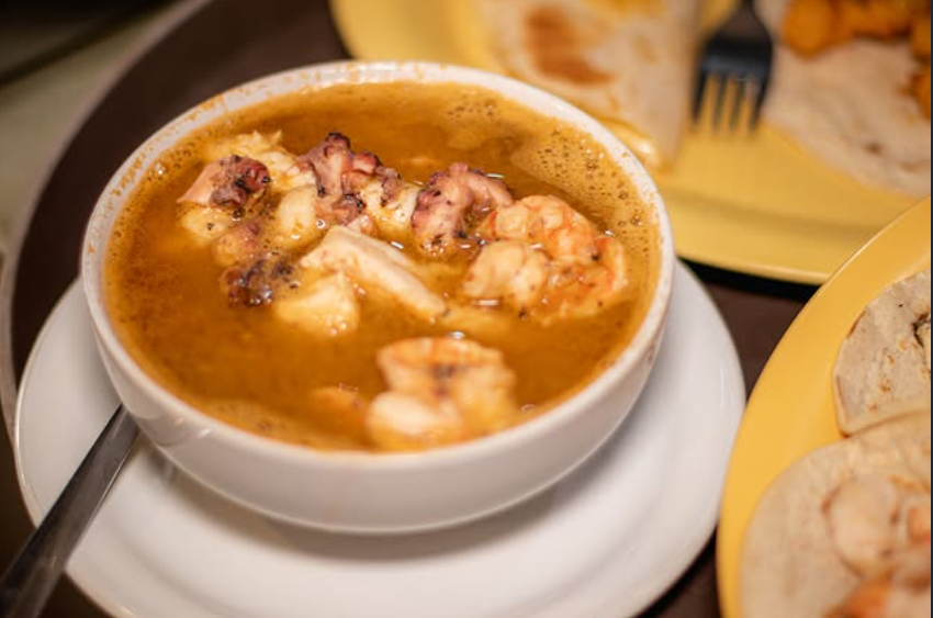 Sopa de mariscos
