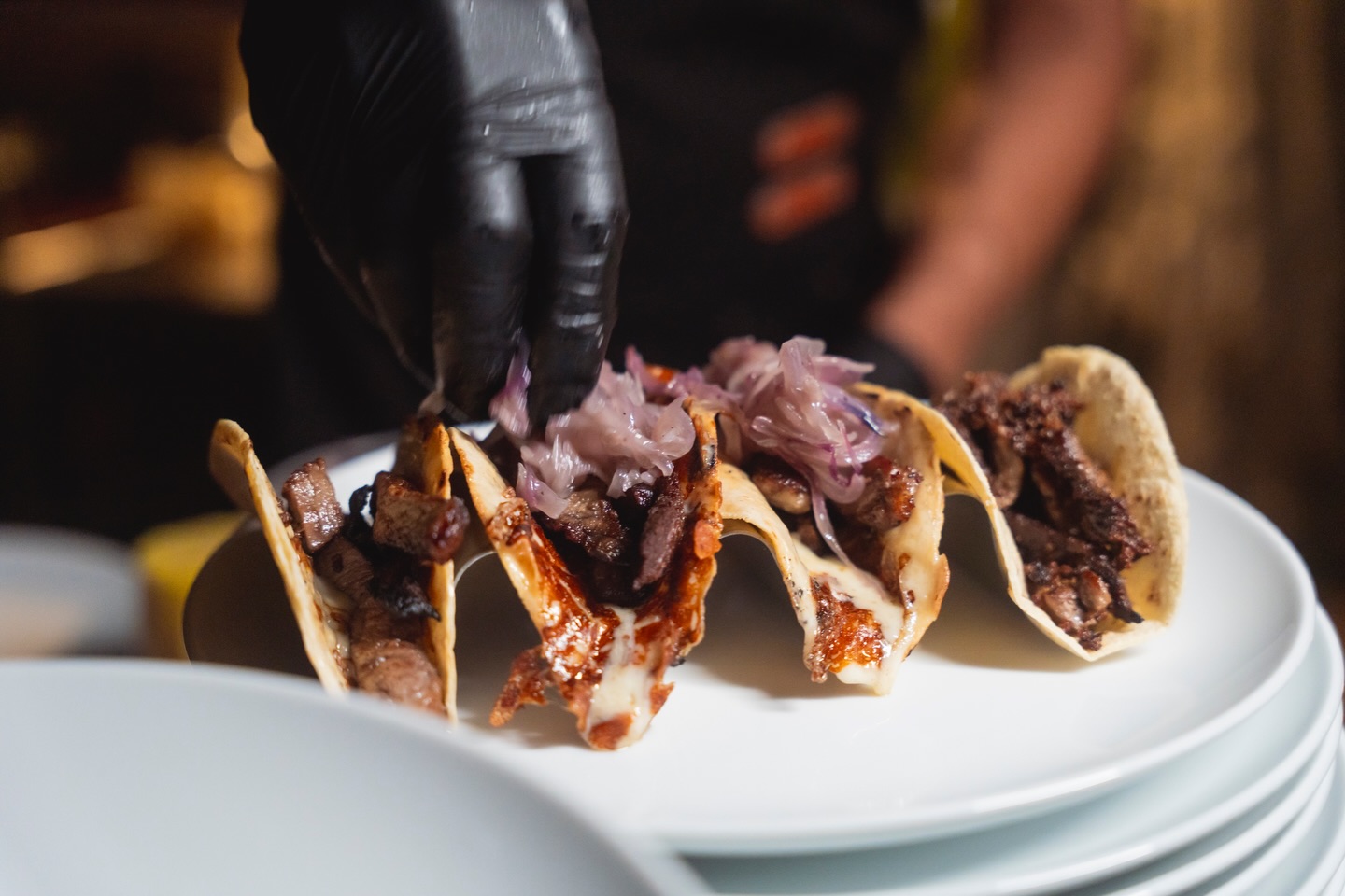 Tacos encostrados