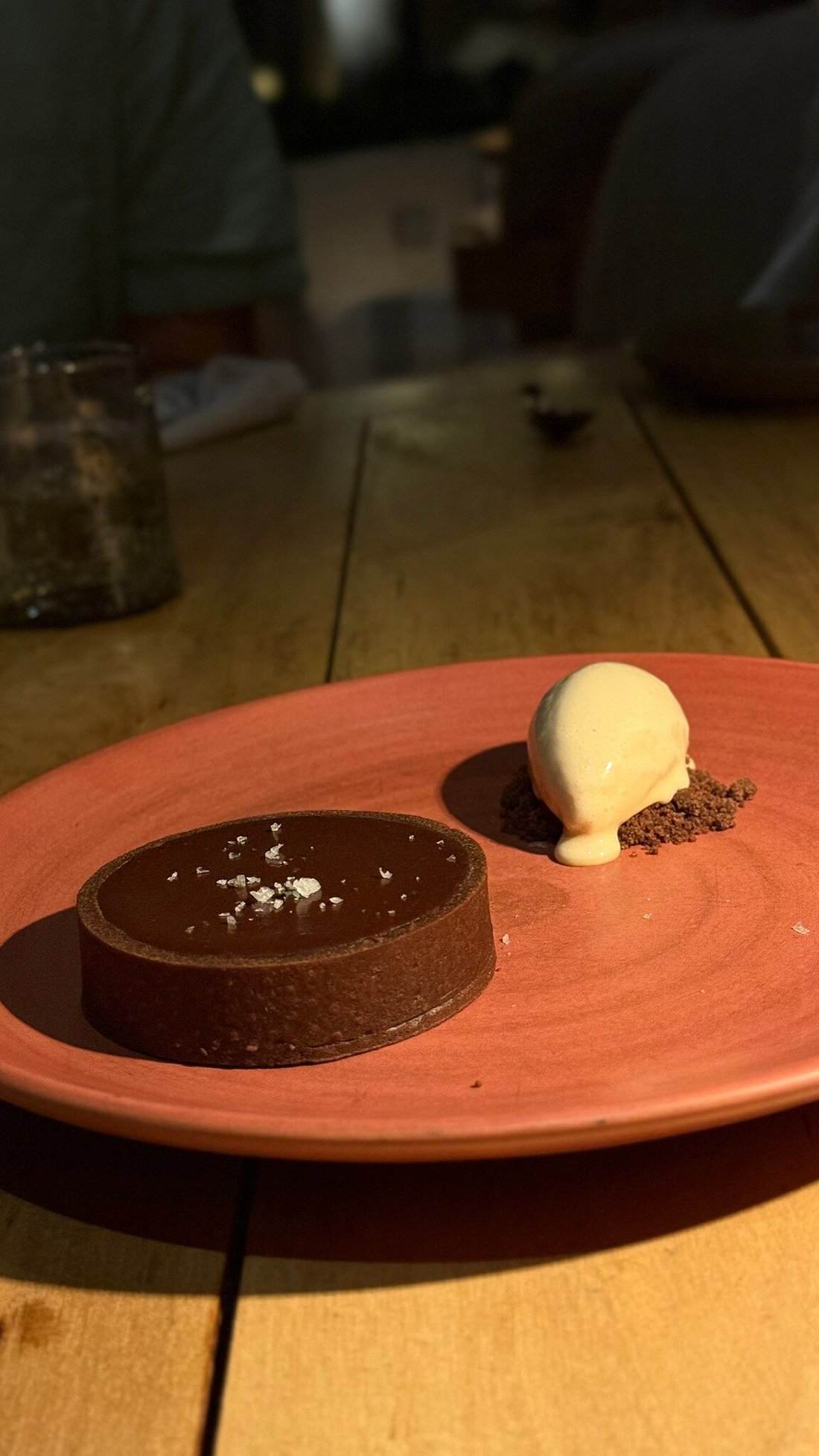 Volcán de chocolate