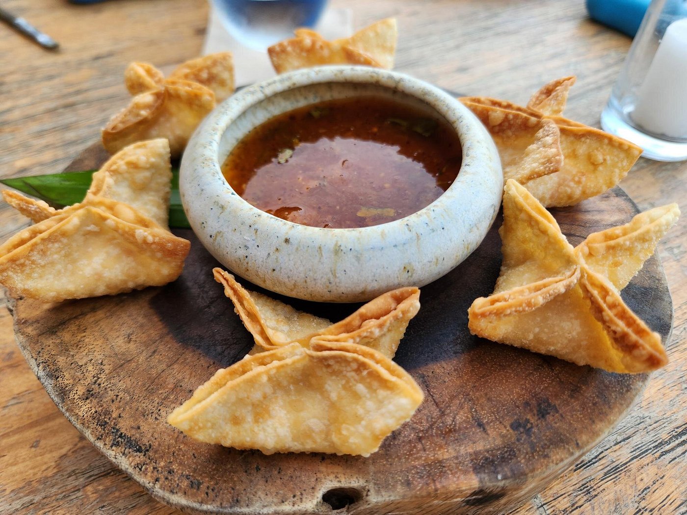 Tostadas Wonton