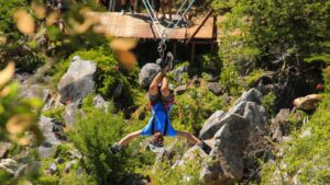 Zipline on the Cabo Adventures Outdoor Adventure tour