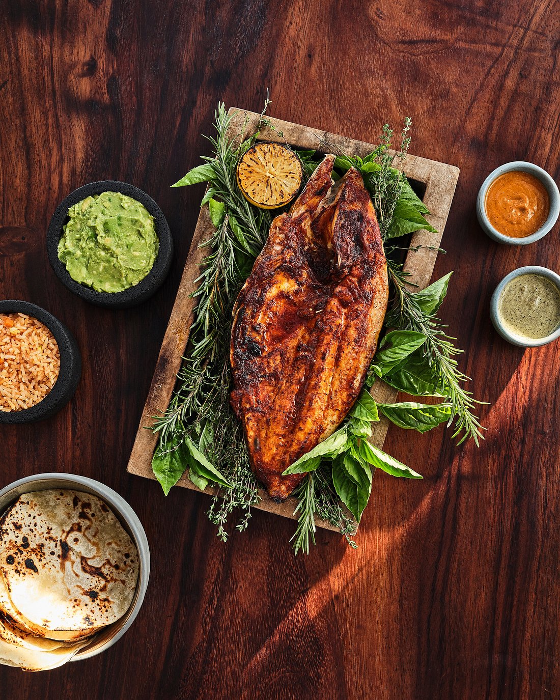 Pescado zarandeado