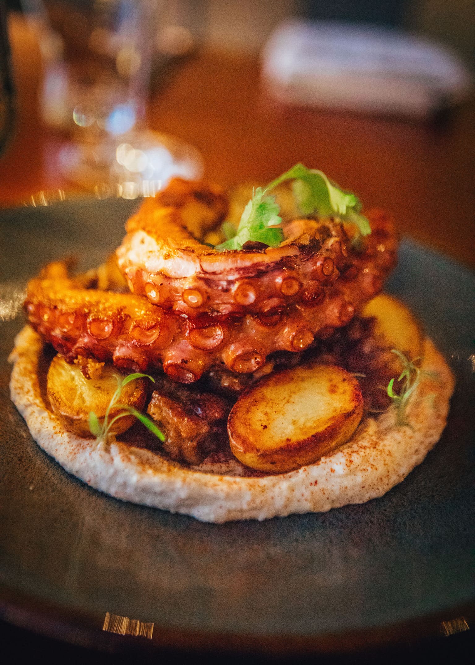 Pulpo a la parrilla
