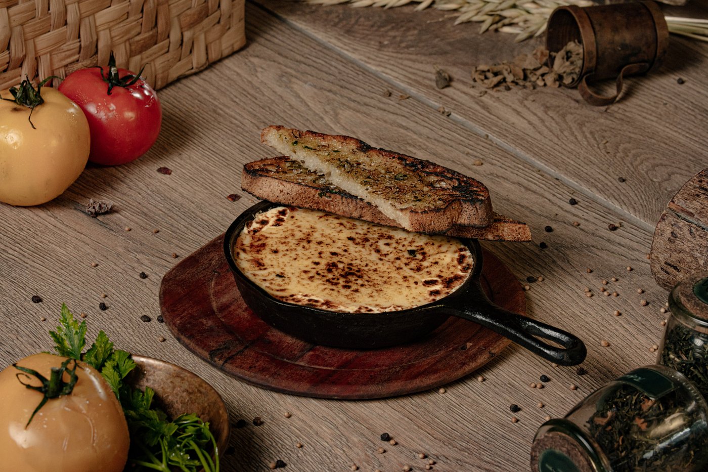 Queso fundido