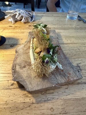 Celeriac & Leek with Crispy Fried Leeks