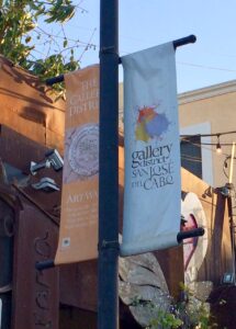 Gallery interior during San Jose del Cabo Art Walk