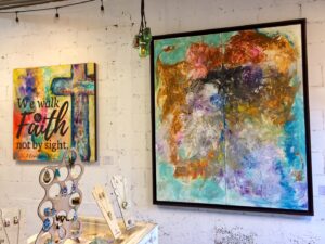 Art corridor during San Jose del Cabo Art Walk