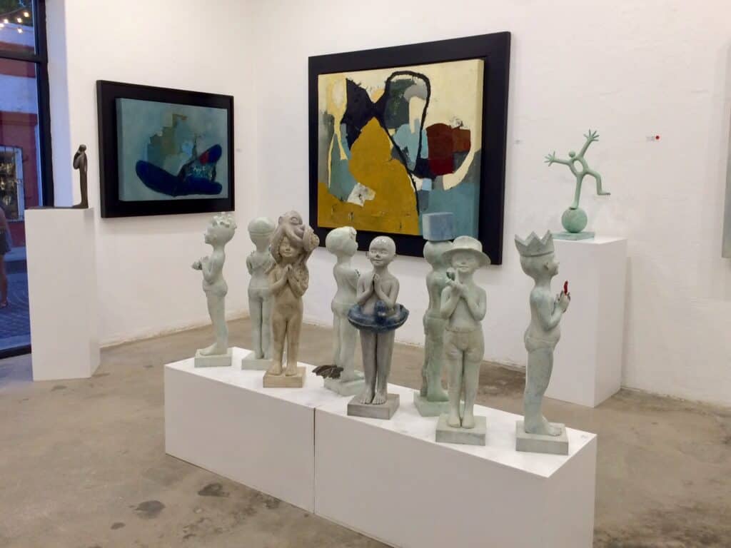 Public art display in San Jose del Cabo Art Walk