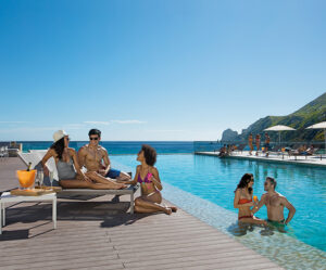 Breathless Cabo San Lucas Resort And Spa - Celebrating at Pool