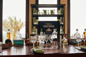 Patron tasting at Festival of Flavors