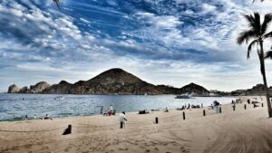 Medano Beach view toward Lands End in Cabo San Lucas