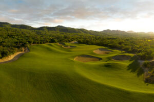 Cabo Real Golf Club Hole 15 desert foothills layout