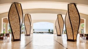 Hyatt Ziva Los Cabos lobby ocean view