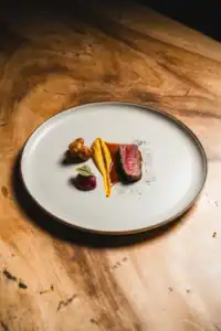Signature dish at Limo Heritage Kitchen at Suelo Sur, Baja Mexican restaurant San Jose del Cabo