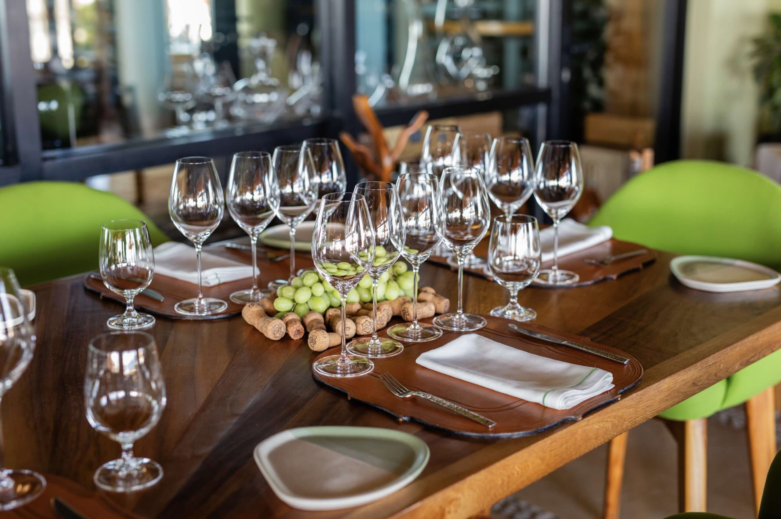 Wine tasting during Festival of Flavors