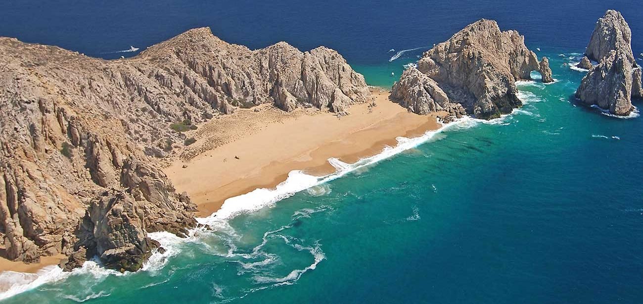 Divorce Beach aerial Pacific side