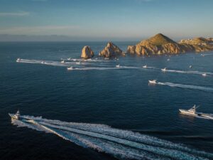 Tournament fleet near El Arco