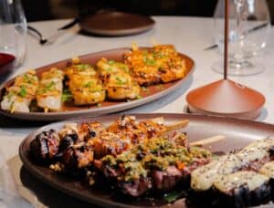 Loto Robata Grill at Grand Velas Boutique Los Cabos interior dining room, Asian Fusion restaurant Tourist Corridor
