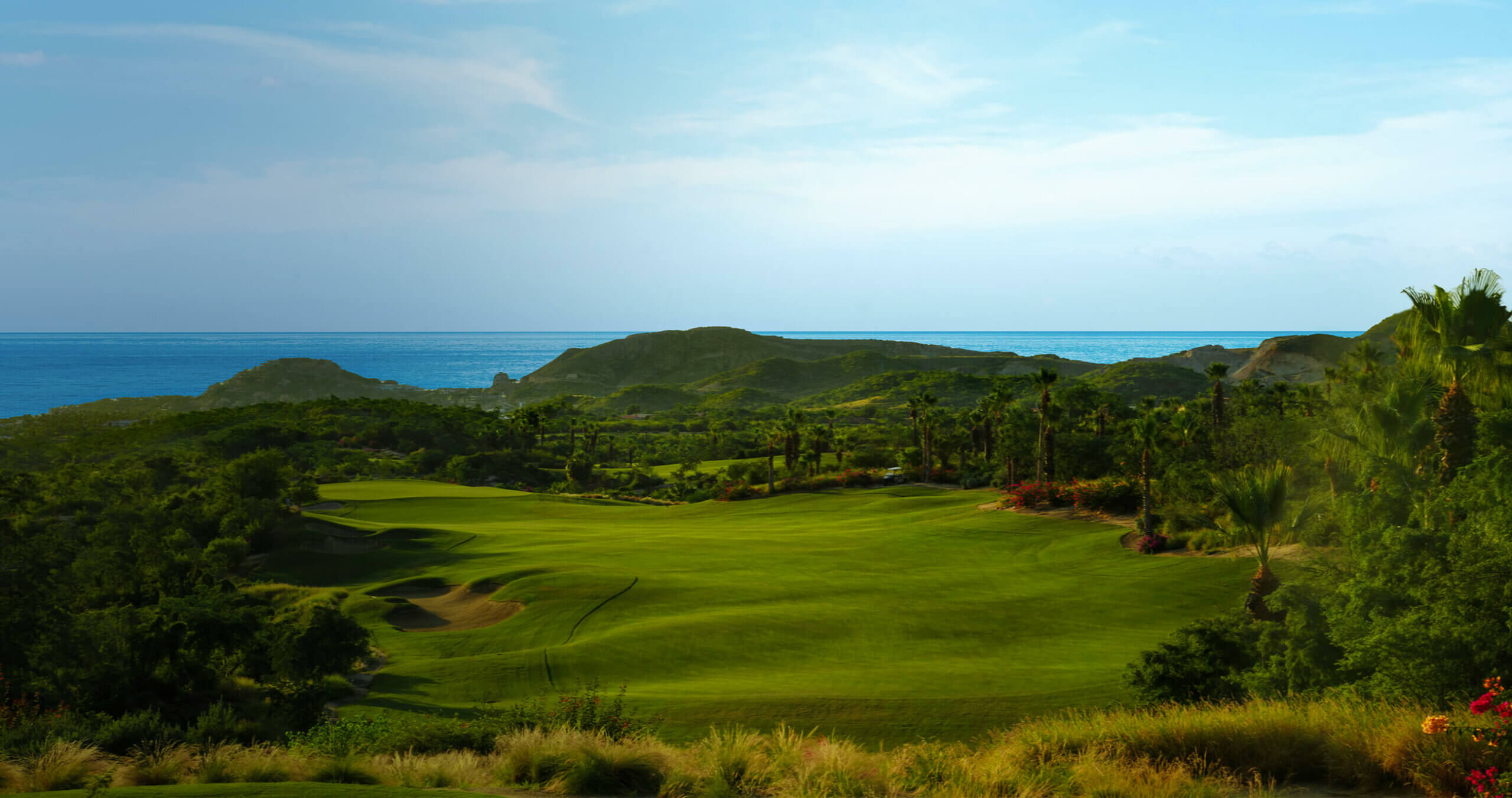 Querencia Campo Bajo golf course overlooking the Sea of Cortez