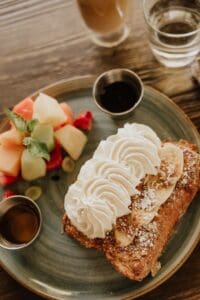 French toast at Ruba's Bakery and Bistro